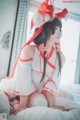 Mimmi 밈미, [DJAWA] Kitsune Miko A.Ver P16 No.a6fbf2 Image No. 101