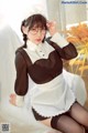 Coser@周叽是可爱兔兔 Vol.036: 眼镜女仆 (36 photos ) P34 No.65f0d9 Image No. 5