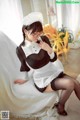 Coser@周叽是可爱兔兔 Vol.036: 眼镜女仆 (36 photos ) P21 No.16710e Image No. 31