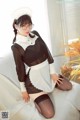 Coser@周叽是可爱兔兔 Vol.036: 眼镜女仆 (36 photos ) P33 No.82b2d6 Image No. 7