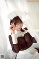 Coser@周叽是可爱兔兔 Vol.036: 眼镜女仆 (36 photos ) P19 No.b94e9f Image No. 35